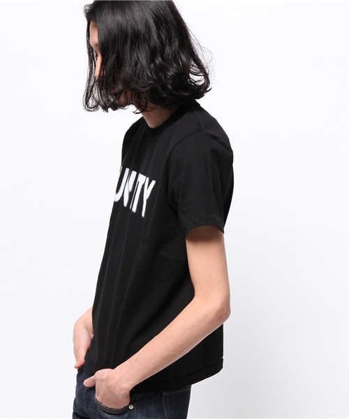 Denime(ドゥニーム)の「BASIC CUT 'UNITY'TEE(Tシャツ/カットソー・メンズ・ホワイト/ブラック/ネイビー・SMALL/LARGE/MEDIUM)」の5枚目の写真