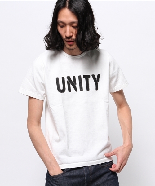 Denime(ドゥニーム)の「BASIC CUT 'UNITY'TEE(Tシャツ/カットソー・メンズ・ホワイト/ブラック/ネイビー・SMALL/LARGE/MEDIUM)」の17枚目の写真