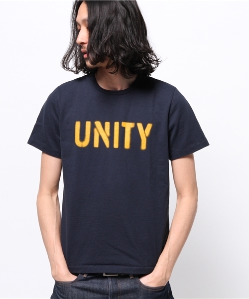 Denime(ドゥニーム)の「BASIC CUT 'UNITY'TEE(Tシャツ/カットソー・メンズ・ホワイト/ブラック/ネイビー・SMALL/LARGE/MEDIUM)」の11枚目の写真