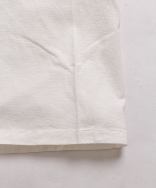 Denime(ドゥニーム)の「BASIC CUT 'UNITY'TEE(Tシャツ/カットソー・メンズ・ホワイト/ブラック/ネイビー・SMALL/LARGE/MEDIUM)」の20枚目の写真