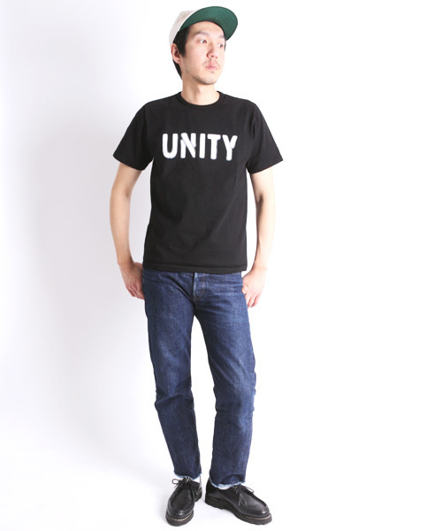 Denime(ドゥニーム)の「BASIC CUT 'UNITY'TEE(Tシャツ/カットソー・メンズ・ホワイト/ブラック/ネイビー・SMALL/LARGE/MEDIUM)」の22枚目の写真
