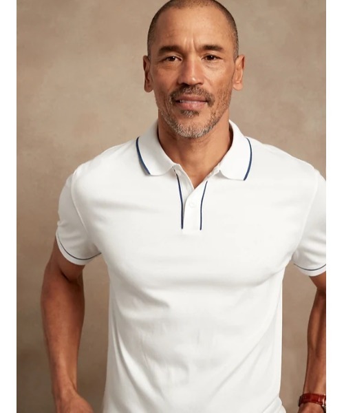 BANANA REPUBLIC FACTORY STORE(バナナリパブリック ファクトリーストア)の「BANANA REPUBLIC FACTORY STORE パフォーマンスゴルフポロ(ポロシャツ・メンズ・ホワイト/ネイビー/グリーン・S/M/XL/L)」の11枚目の写真