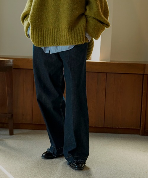 パンツ soerte Wide straight slacks size2 soerte スラックス Wide straight slacks/ワイドストレート