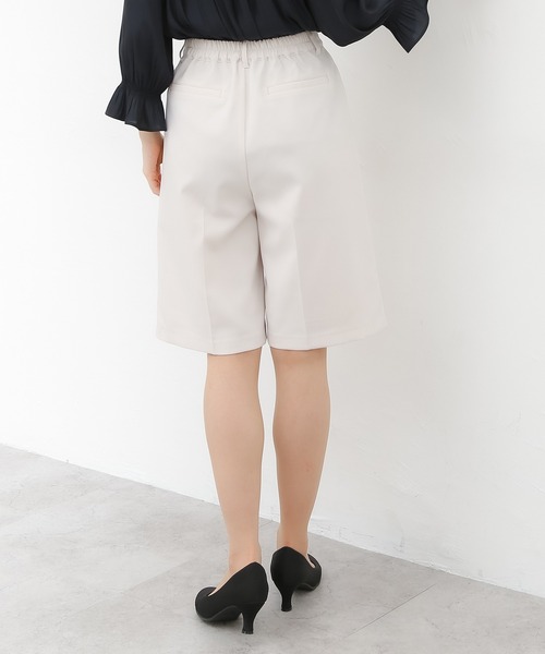Honeys（ハニーズ）の「タックいり ハーフパンツ（その他パンツ・レディース・ブラック/ネイビー/アイボリー/グリーン系その他/ライトベージュ/ダークベージュ・LL/S/M/L）」の16枚目の写真