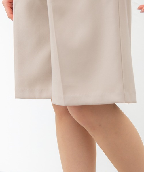 Honeys（ハニーズ）の「タックいり ハーフパンツ（その他パンツ・レディース・ブラック/ネイビー/アイボリー/グリーン系その他/ライトベージュ/ダークベージュ・LL/S/M/L）」の18枚目の写真