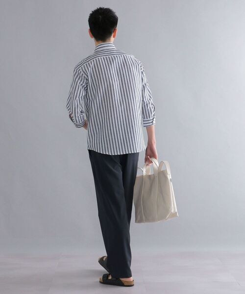 SHIPS(シップス)の「SHIPS:〈ウォッシャブル〉T/R トロピカル リラックス イージーパンツ(スラックス・メンズ・ライトグレー/ネイビー/ダークグレー・SMALL/MEDIUM/LARGE/X-LARGE)」の18枚目の写真