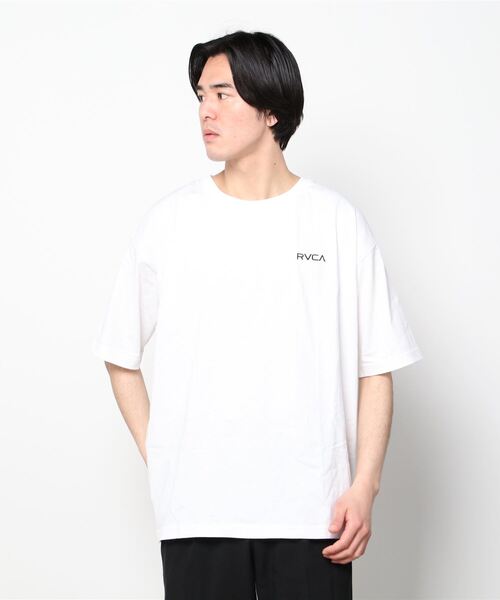 RVCA☆Niziolek Short Sleeve Tee プリントコットン半袖 Tシャツ 総柄プリント半袖Tシャツ｜Tシャツ｜ニコル公式通販サイト