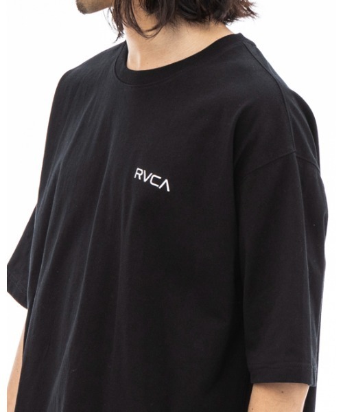 RVCA Tシャツ 半袖 バックロゴ オーバーサイズ 綿100％ サマーセール】RVCA ルーカ 半袖Tシャツ トップス メンズ ロゴ