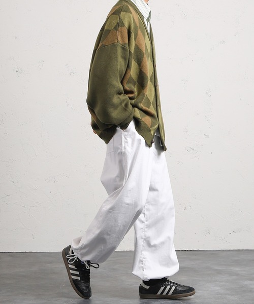 kutir（クティール）の「スプリングアーガイルカーディガン（カーディガン/ボレロ・メンズ・ブラック/ダークブラウン/イエロー/グリーン・MEDIUM/LARGE）」の11枚目の写真