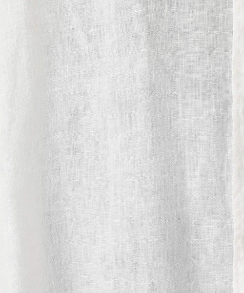 studio CLIP（スタディオクリップ）の「《リネン100％》リネンポンチョ風シャツ（シャツ/ブラウス・レディース・ブラウン/グリーン/オフホワイト/イエロー・FREE）」の19枚目の写真