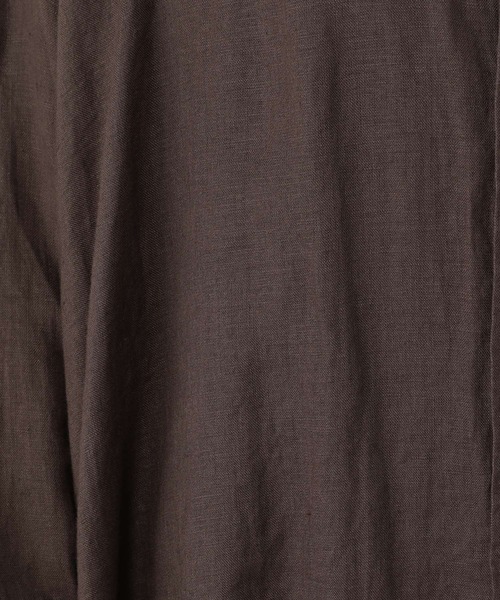 studio CLIP（スタディオクリップ）の「《リネン100％》リネンポンチョ風シャツ（シャツ/ブラウス・レディース・ブラウン/グリーン/オフホワイト/イエロー・FREE）」の20枚目の写真