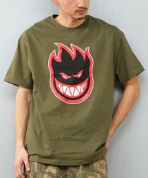 【ムラサキスポーツ限定】SPITFIRE/スピットファイア オーバーサイズ フロントプリント 半袖Tシャツ BIGHEAD