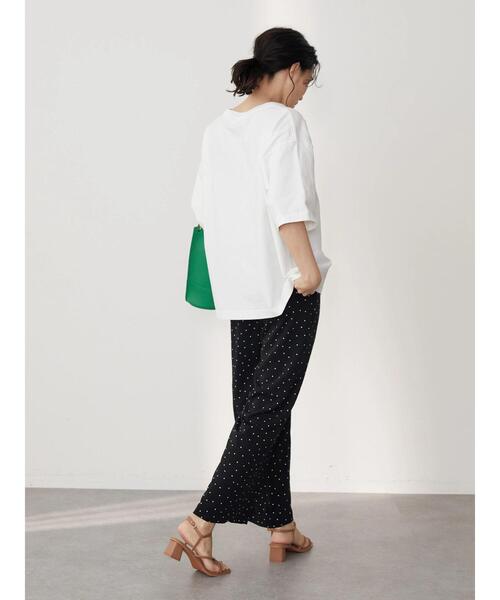 AMERICAN HOLIC（アメリカンホリック）の「BIGロゴカットプルオーバー（Tシャツ/カットソー・レディース・チャコールグレー/ネイビー/オフホワイト・M/L）」の11枚目の写真