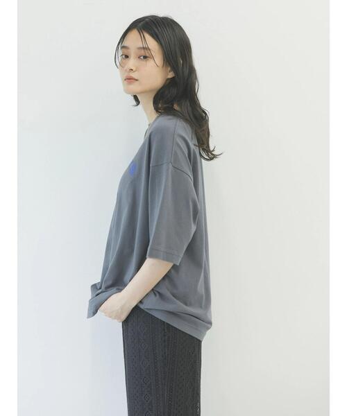 tシャツ 「WEB限定」ホットフィックスロゴプルオーバー レディース セール】39 ロゴカットプルオーバー（Tシャツ/カットソー