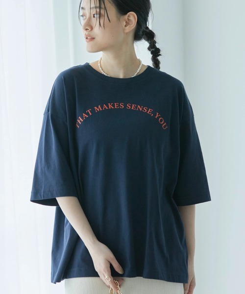 tシャツ 「WEB限定」ホットフィックスロゴプルオーバー レディース セール】39 ロゴカットプルオーバー（Tシャツ/カットソー
