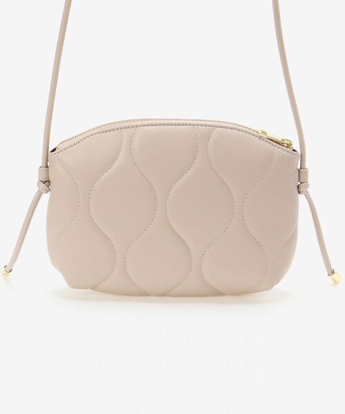 le.coeur blanc（ルクールブラン）の「キルティングショルダーバッグ（ショルダーバッグ・レディース・ベージュ/ライトグレー・FREE）」の17枚目の写真