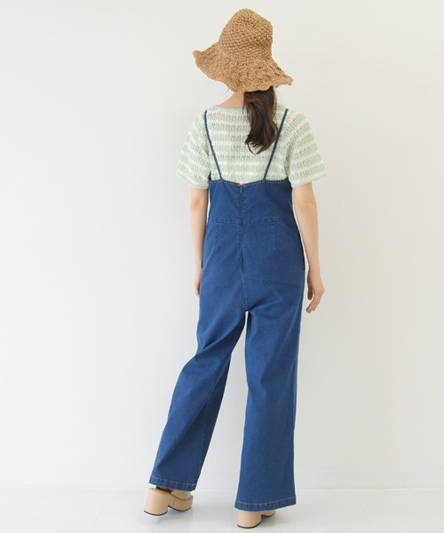 sango（sango）の「透かし編みぽこぽこニットプルオーバー（ニット/セーター・レディース・サックスブルー/ミント/ライトピンク・FREE）」の12枚目の写真