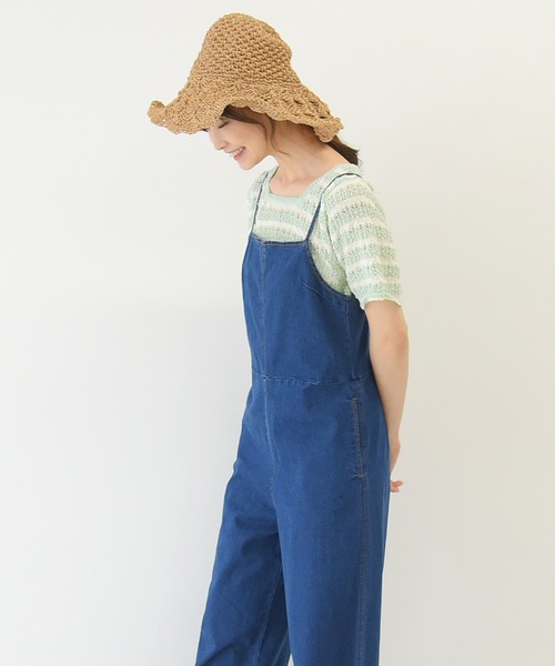 sango（sango）の「透かし編みぽこぽこニットプルオーバー（ニット/セーター・レディース・サックスブルー/ミント/ライトピンク・FREE）」の13枚目の写真