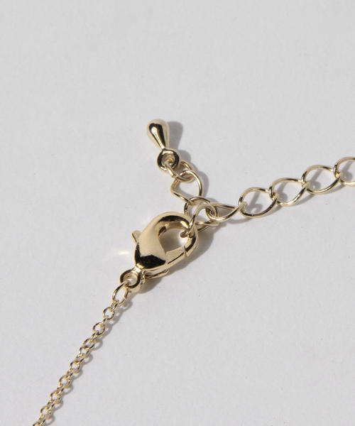 B:MING by BEAMS（ビーミングバイビームス）の「ビーミング by ビームス / 1粒コットンパールネックレス（ネックレス・レディース・ホワイト/ブラック・ONE SIZE）」の5枚目の写真