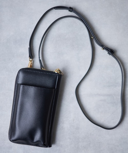 deux amour（ドゥーザムール）の「携帯ウオレットバッグ（ボディバッグ/ウエストポーチ・レディース・ブラック/シルバー/ゴールド/オレンジ/グリーン・FREE(9)）」の13枚目の写真