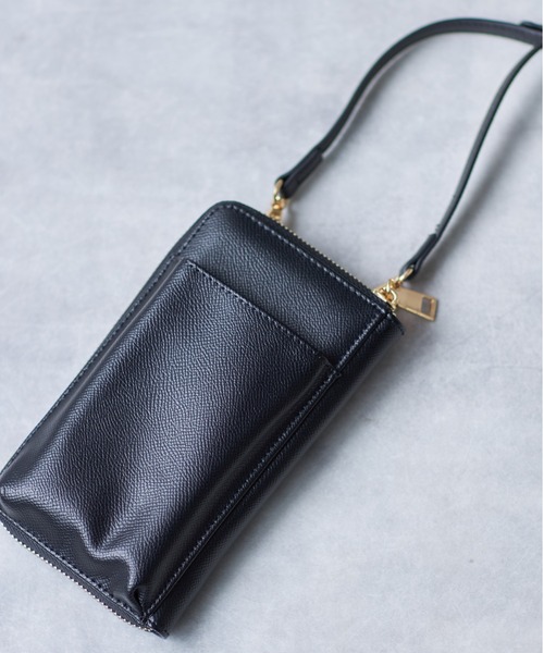 deux amour（ドゥーザムール）の「携帯ウオレットバッグ（ボディバッグ/ウエストポーチ・レディース・ブラック/シルバー/ゴールド/オレンジ/グリーン・FREE(9)）」の15枚目の写真