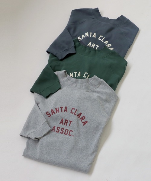 antiqua(アンティカ)の「古着のような愛らしさ。ロゴプリントフライストップス(Tシャツ/カットソー・レディース・チャコールグレー/グリーン/杢グレー・FREE)」の21枚目の写真