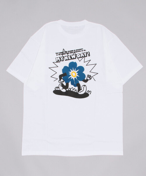 rehacer(レアセル)の「rehacer : Brand-new Days On HW Body / ブランニューデイズ オン ヘビーウェイト ボディー(Tシャツ/カットソー・メンズ・ホワイト/ブラック/カーキ・LARGE/X-LARGE/MEDIUM/SMALL)」の11枚目の写真