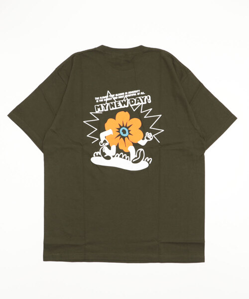 rehacer(レアセル)の「rehacer : Brand-new Days On HW Body / ブランニューデイズ オン ヘビーウェイト ボディー(Tシャツ/カットソー・メンズ・ホワイト/ブラック/カーキ・LARGE/X-LARGE/MEDIUM/SMALL)」の13枚目の写真
