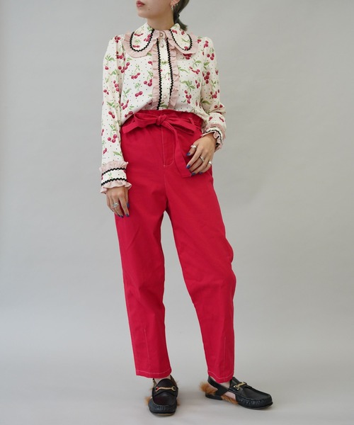 Sister Jane（シスタージェーン）の「SisterJane/シスタージェーン/High Rise Heart Trousers（その他パンツ・レディース・レッド・SMALL/MEDIUM）」の2枚目の写真