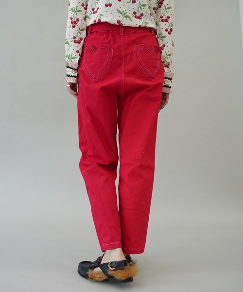 Sister Jane（シスタージェーン）の「SisterJane/シスタージェーン/High Rise Heart Trousers（その他パンツ・レディース・レッド・SMALL/MEDIUM）」の5枚目の写真