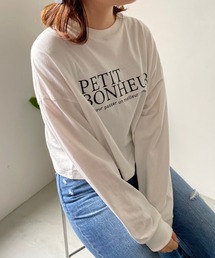 LOWRYS FARM | ロゴショートプリントロンＴ　157165(Tシャツ/カットソー)