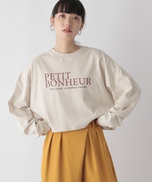 LOWRYS FARM | ロゴショートプリントロンＴ　157165(Tシャツ/カットソー)