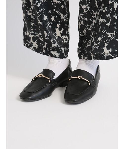 Lugnoncure(ルノンキュール)の「ノットビットローファー(ドレスシューズ・レディース・ブラック/ブラウン/オフホワイト・MEDIUM/LARGE)」の5枚目の写真