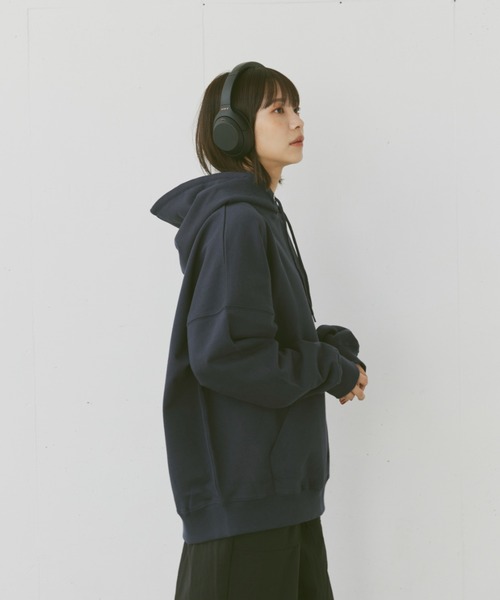 flaner（フラネ）の「Loose pocket hoodie/ルーズポケットフード