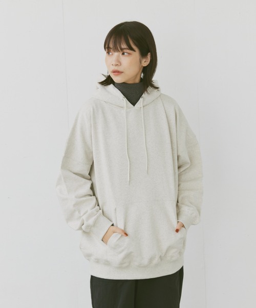 flaner（フラネ）の「Loose pocket hoodie/ルーズポケットフード