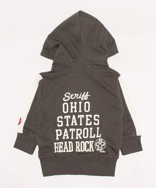 HEAD ROCK（ヘッドロック）の「HEADROCK/ヘッドロック　フーデッドジップアップ（パーカー・キッズ・ネイビー/カーキ/グリーン系その他/グレー系その他/チャコールグレー/グレー・110cm/120cm/100cm/130cm/140cm/150cm）」の9枚目の写真