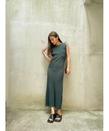 TRUNC | Back Twist Knit OP(Tシャツ/カットソー)