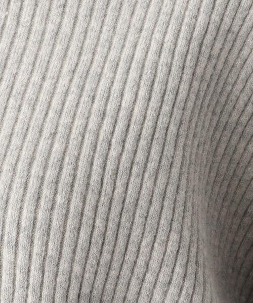 OPAQUE.CLIP（オペークドットクリップ）の「◆ミドルゲージボリュームスリーブニット（ニット/セーター・レディース・オフホワイト/グレー/ブルー/ダークオレンジ・36/38/40）」の13枚目の写真