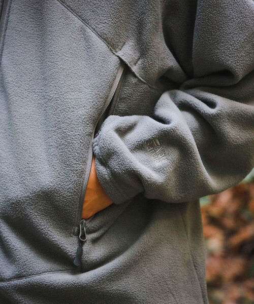 ABU GARCIA（アブ・ガルシア）の「Abu Garcia × BEAMS / 別注 ミリタリー フリース ジャケット（ミリタリージャケット・メンズ・ブラック/グレー・X-LARGE/LARGE/MEDIUM）」の12枚目の写真