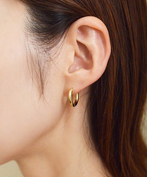 styiro(スタイロ)の「シルバー925金属アレルギー対応 メタルフープピアス/選べるサイズ・カラー♪(ピアス(両耳用)・レディース・ゴールド/シルバー/ゴールド系その他/シルバー系その他・13/15 /17/FREE)」の8枚目の写真