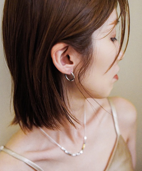 styiro(スタイロ)の「シルバー925金属アレルギー対応 メタルフープピアス/選べるサイズ・カラー♪(ピアス(両耳用)・レディース・ゴールド/シルバー/ゴールド系その他/シルバー系その他・13/15 /17/FREE)」の18枚目の写真