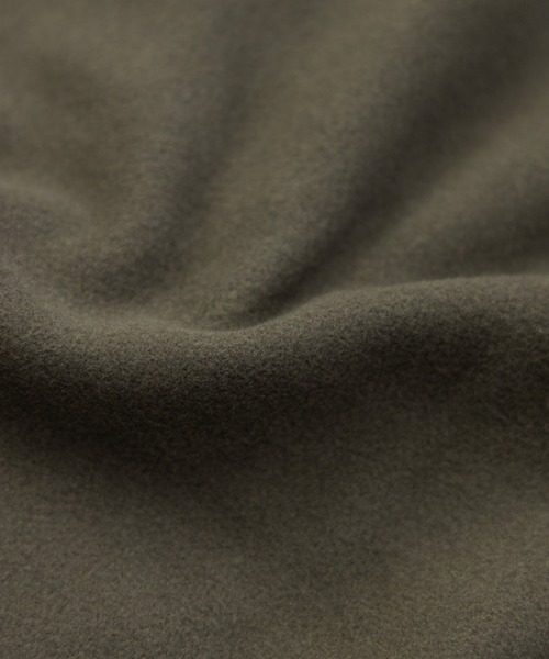 NYLAUS（ナイラス）の「フェイクウール コーチスタジャン コーチジャケット スタジアムジャンパー（スタジャン・メンズ・アイボリー/ブラック/グレイッシュベージュ/グリーン・L/LL/M）」の21枚目の写真