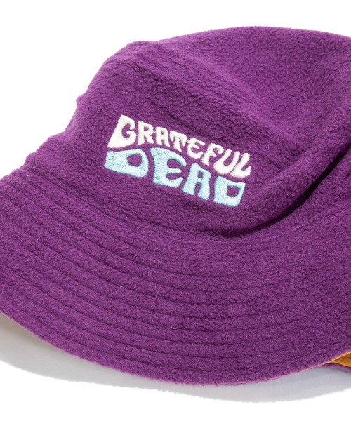 Grateful Dead(グレイトフルデッド)の「GRATEFUL DEAD x GSC リップ×フリース リバーシブルハット(ハット・メンズ・ネイビー/チャコールグレー/キャメル・FREE)」の13枚目の写真