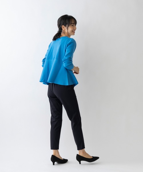 Sono（ソーノ）の「【SONO/ソーノ】オジュパール ペプラム2WAYニット