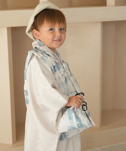3歳 男の子 七五三セット utatane 88cm-105cm前後 ペイズリー 【公式通販】