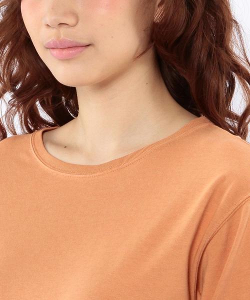 Another Edition（アナザーエディション）の「フリンジTシャツ/AEBC ﾌﾘﾝｼﾞ T◆（Tシャツ/カットソー・レディース・ホワイト/ネイビー/オレンジ/オリーブ・ﾌﾘ-）」の17枚目の写真