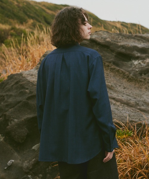 casper john 2点セット Casper John シャツ Mole knit shirts / モールニットシャツ