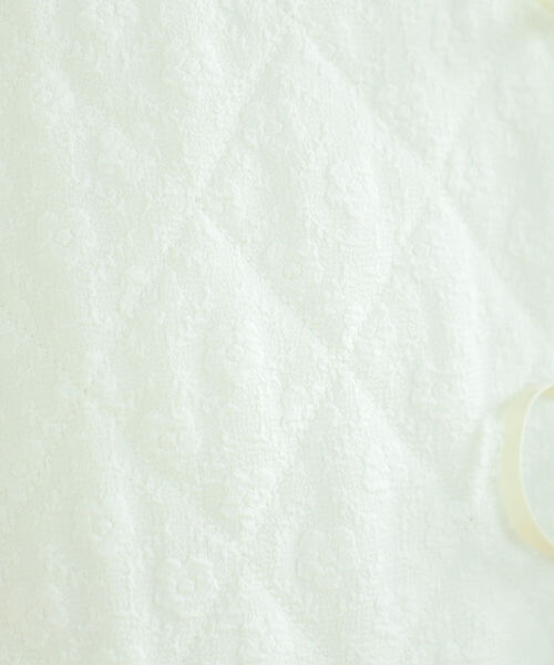 BeAMS DOT（ビームスドット）の「【WEB限定】BeAMS DOT / リボン キルティング ブルゾン（ブルゾン・レディース・ホワイト系その他5/ブラック・FREE）」の22枚目の写真