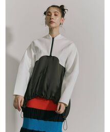 UN3D. | ショートニットブルゾン(ブルゾン)