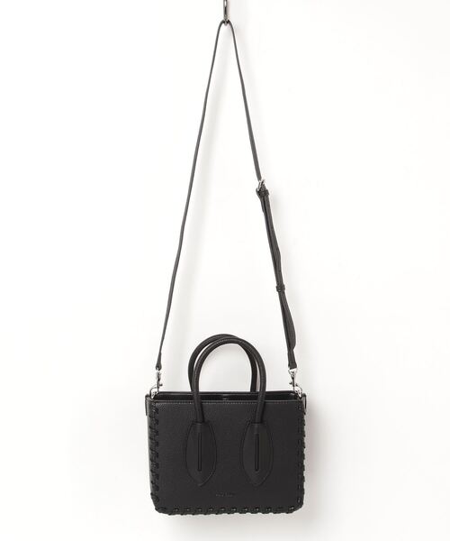 ADD CULUMN(アドカラム)の「【ADD CULUMN】TURN - BOX / A23S08B201(ハンドバッグ・レディース・アイボリー/ブラック・FREE)」の9枚目の写真